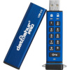 iStorage datAshur Pro USB kľúč 8 GB USB Typ-A 3.2 Gen 1 (3.1 Gen 1) Modrá (IS-FL-DA3-256-8)