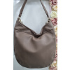 Katrin's Fashion Štýlová hnedá kabelka na plece Grosso grosso008d - Hnedá grosso008d