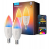 Govee Smart žárovka RGBWW 5W-50W 450lm E14 Long Life 2ks Matter (B600CCC1)
