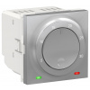 Schneider Electric Slovakia spol. s r.o. Unica - NU350130 - Termostat priestorový otočný 2M, Aluminium