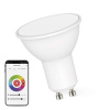 LED žiarovka GoSmart MR16 / GU10 / 4,8 W (35 W) / 400 lm / RGB / stmievateľná / WiFi