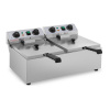 Elektrická dvojitá fritéza - 2 x 10 l - 6400 W - časovač - Royal Catering RCTF 10DB