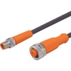 ifm Electronic EVC377 spojovací kábel, EVC377, piny: 4, 5, 0.3 m, 1 ks; EVC377