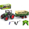 Madej R/C traktor s přívěsem a USB nabíjením