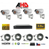 4 kanálový kamerový set 2Mpx 4AHD9 - S 500Gb HDD