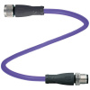 Pepperl+Fuchs V15-G-VT25M-PUR-U/CAN-V15-G upravený zástrčkový konektor pre senzory - aktory, 70126136, piny: 5, 5, 25 m, 1 ks; 70126136