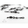 ZFISH Obratlík Quick Change Ring Swivel Matt vel.8