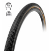 TUFO plášť Gravel THUNDERO 700x40C bezdušový čierny/béžový