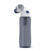 Filtračná kanvica fľaša - Fľaša na vodu 0,7 l farebná šedá nádrž (Fľaša na vodu 0,7 l farebná šedá nádrž)