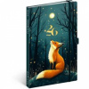 NOTIQUE Planbook diár/notes Líška 2026, 13 x 21 cm