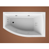 Santech FIONA asymetrická masážna vaňa 150x85 P Body 200 +autom.dohriev.vody ZADARMO B200FIO150P