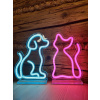2Kids Toys LED NEON LIGHT lampička Pes - poškodený obal