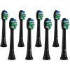 TrueLife SonicBrush Compact Heads Black Standard 8 Pack