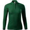 Malfini Pique Polo Ls Dámske polo tričko 231 dark green XL
