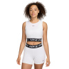 NIKE PRO-DF 365 CROP TANK-100 WHITE/BLACK Biela S 2026