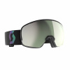 Scott Goggle Sphere OTG AMP Pro black/aurora green amp pro white chrome