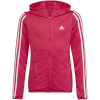 adidas Designed 2 Move 3-Stripes Hoodie Full Zip Jr HM4485 (191273) Black 128cm