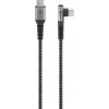 Kábel Goobay USB typ C - USB typ C 1 m sivý