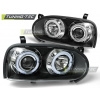 PREDNÉ SVETLÁ ANGEL EYES ČIERNA pre VW GOLF 3 09.91-08.97