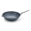 WOLL Wok DIAMOND LITE PRO 34 cm, na indukciu, rukoväť z nehrdzavejúcej ocele, titán