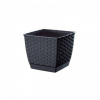 Prosperplast Ratolla Square 19 x 19 x 15,9 cm antracit