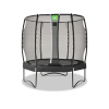 Exit Trampolína Allure Premium 253cm s ochrannou sieťou - čierna