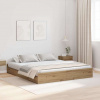 zahrada-XL Rám postele s úložným prostorem dub artisan 200 x 200 cm 3335268