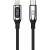 Forever GSM171011 USB-C/Lightning, 1m, černý