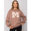 Sweatshirt-EM-BL-617-1.34X-light brown tmavočervená L ex moda 2016103038640