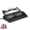 PREDATOR LED vnútorné, 8x LED 3W, 12/24V, oranžový, ECE R10