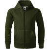 Malfini Trendy Zipper Detská mikina 412 military 122