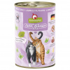 GranataPet DeliCatessen Lamb & Turkey - bezobilné mokré krmivo pre mačky, jahňacie a morky - 12x 200g