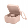 Ochranný obal / puzdro na cumlík BIBS - PACIFIER BOX Blush