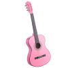 Vevor Klasická gitara 960 mm, lipové drevo, nylonové struny, púzdro, ružová JBGDJT38INCHHTR39001V0