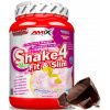 Prášok znižujúci chuť do jedla Amix Shake4 Fit & Slim čokoládová príchuť 1000 g 1 ks.