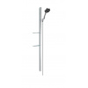 Hansgrohe 27674000 Rainfinity Sprchový set - hlavica EcoSmart 130, 3jet, tyč 150cm, chróm HG 27674000