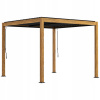 Pergola 3x3 m, záhradný altánok, balkón, hliník (Pergola 3x3 m, záhradný altánok, balkón, hliník)