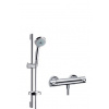 Hansgrohe Ecostat - 1001 - sprchová termostatická batéria 27086000 a sprchová súprava Croma 100