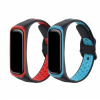 2x Náramok kwmobile Samsung Galaxy Fit 2 černá, modrá