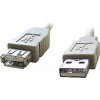 Gembird CCP-USB2-AMAF-6 kábel USB 2.0 A-A predlžovací 1.8m