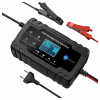 Výkonná Inteligentná Nabíjačka Autobatérií 12V 24V 4A 8A Svorky