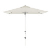 Slnečník so stredovou tyčou s automatickým naklápaním s kľukou Doppler EXPERT 220 x 140 cm prírodný