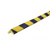 Ochrana rohov Knuffi®, typ E, samolepiace, dĺžka 50 m, žlto-čierne, 26 x 19 mm