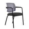 Antares Konferenčná stolička LAPEL Visitor, čierne nohy, BN6 antracit