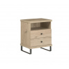 Jarstol CALI C-17 nočný stolík na nožičkách, dub artisan