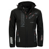 GEOGRAPHICAL NORWAY bunda pánská ROYAUTE MEN softshell S Černá