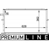MAHLE Kondenzátor, klimatizace BEHR *** PREMIUM LINE *** AC 296 000P