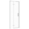 Cersanit LARGA Dvere do niky / Dvere pre sprch kút 80x195cm Chróm Číre sk. Ľavé S932-119 S932-119