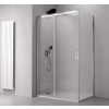 POLYSAN THRON LINE ROUND obdélníkový sprchový kout 1300x900mm, kulaté pojezdy TL1390-5005