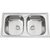 Sinks OKIO 860 DUO V 0,6 mm matný RDOKM86050026V